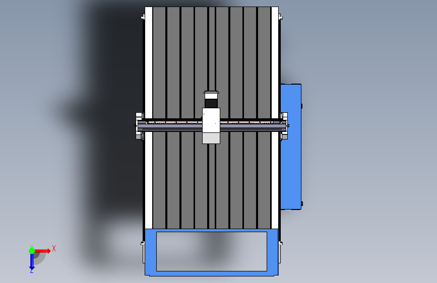 CNC _ Orion 雕刻机 俯视图