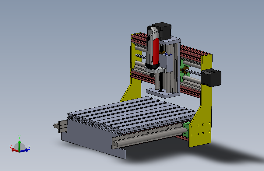 CNC router Montaj雕刻机