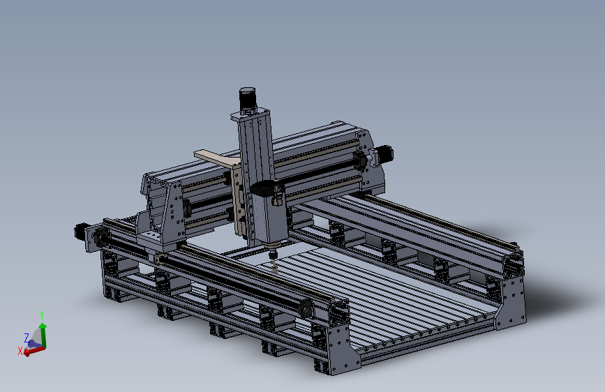 DIY数控龙门雕刻机，