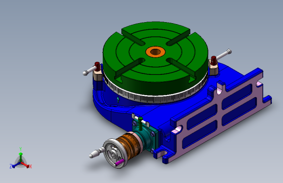 手动回转工作台