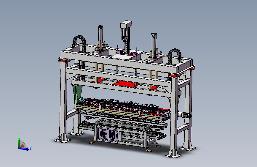 新能源电芯模组翻转机