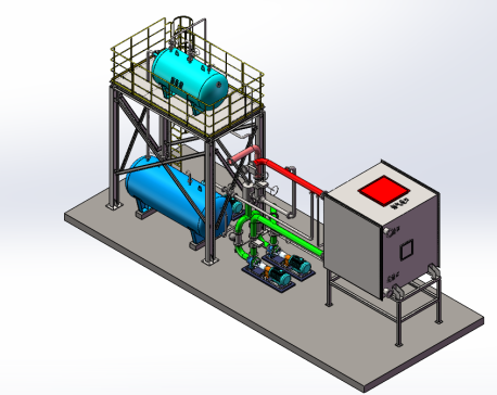 导热油余热锅炉系统