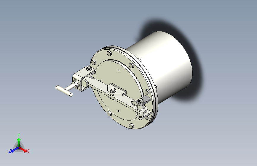 人孔manhole-dn250-1 1 STP IGS
