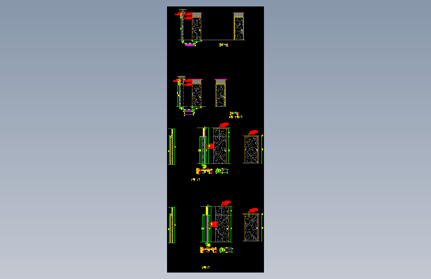 储藏室门套深化图