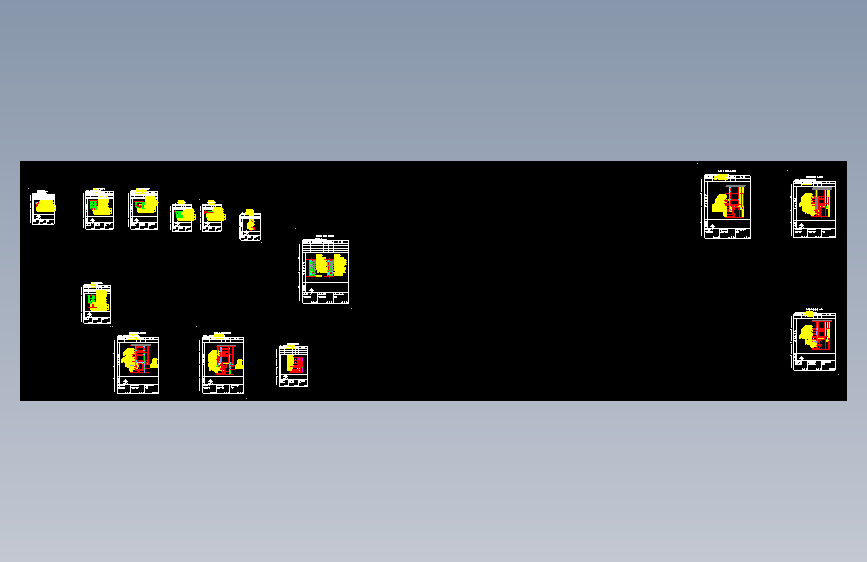 窗帘盒与走道隔墙系列