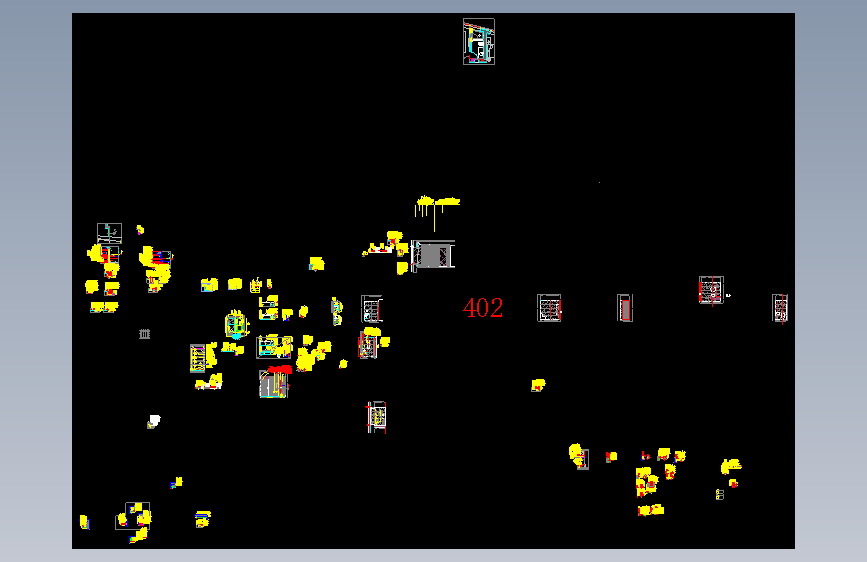 钢架包管剖面大样详图