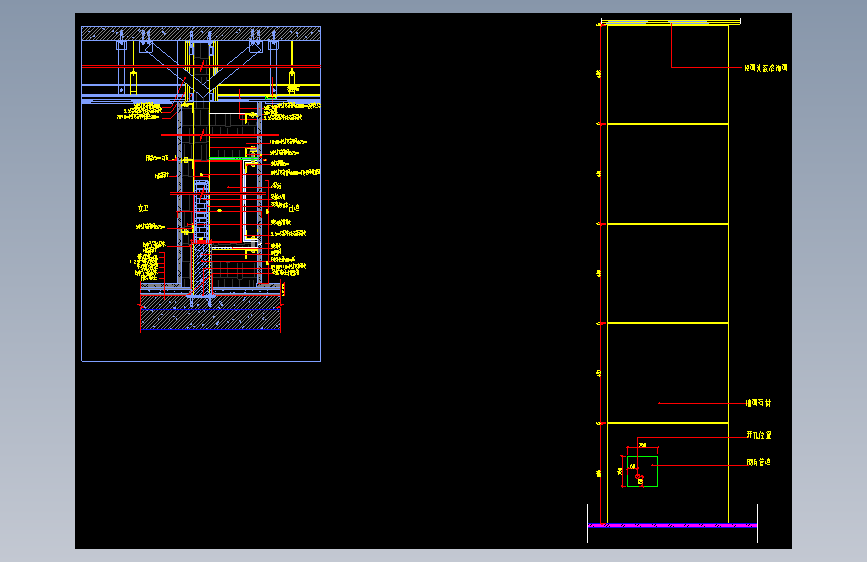 隔墙消防箱暗门
