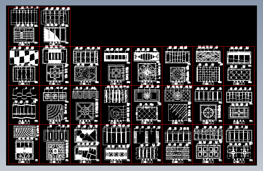 各种地面拼花001