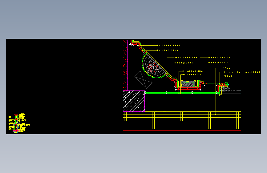 公共卫生间隔墙做法详图
