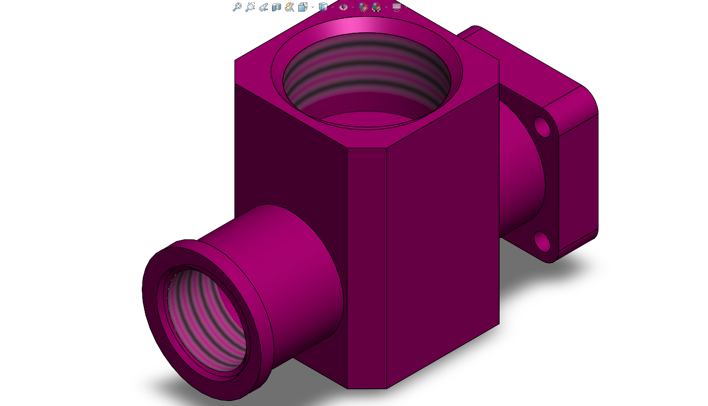 工业液压连接块