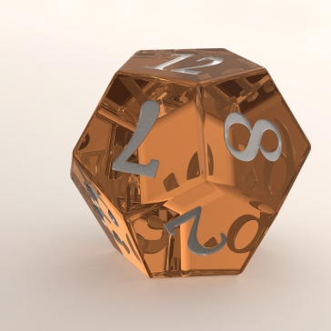 D12 十二面体骰子