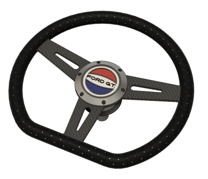 带 RCR 的 GT40 方向盘