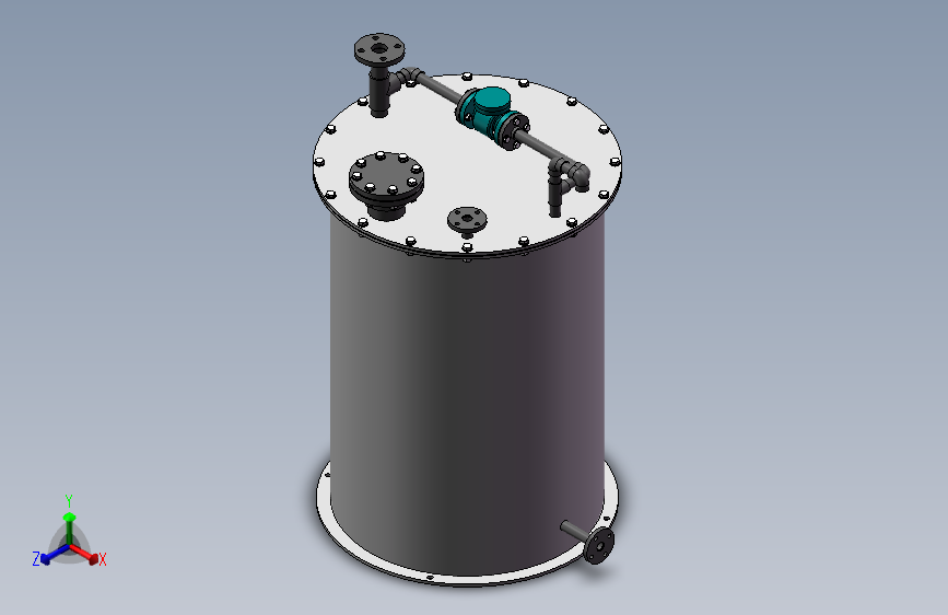 压力容积、DN800酸雾吸收器