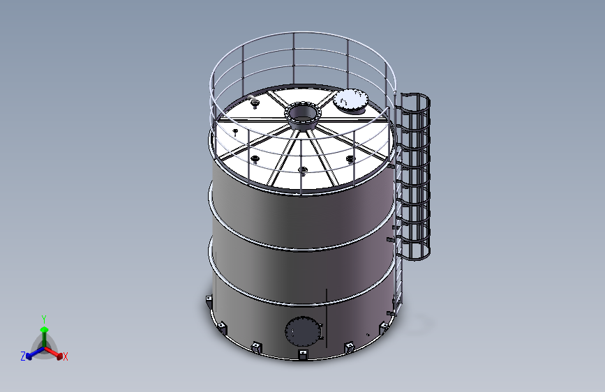 压力容积、储存塔