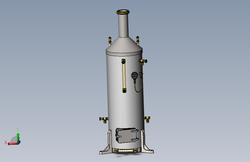 压力容积、垂直 管式锅炉
