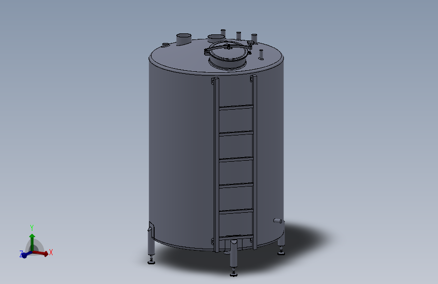 压力容积、500L CIP储存罐