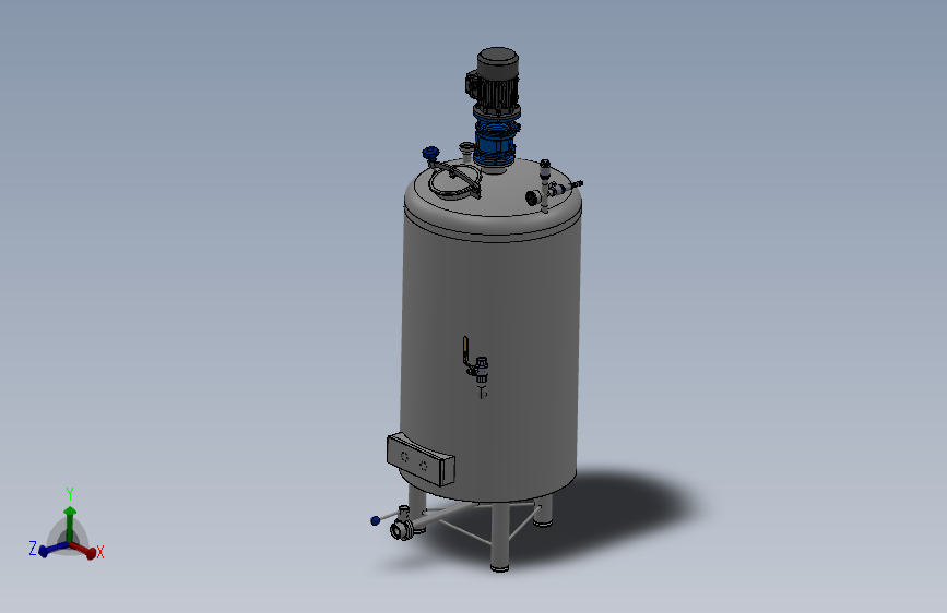压力容积、100L化学槽罐