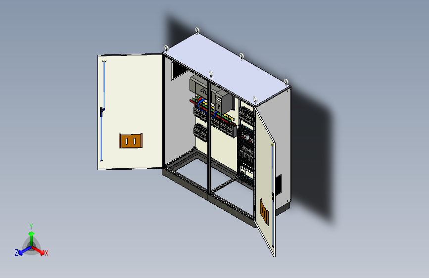 双电源刀开关plc控制柜