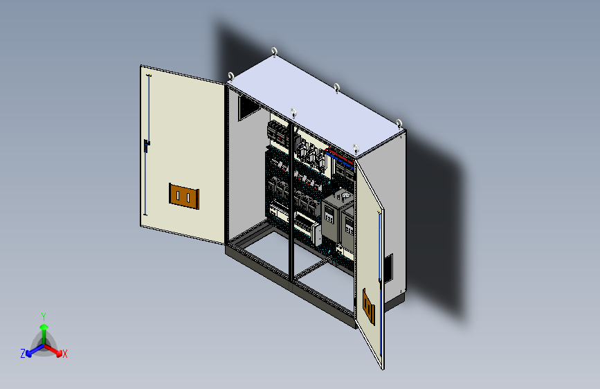 双柜组装控制柜 56287