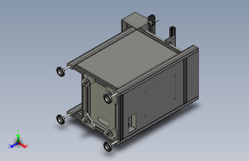 SMT贴片输送机3D模型