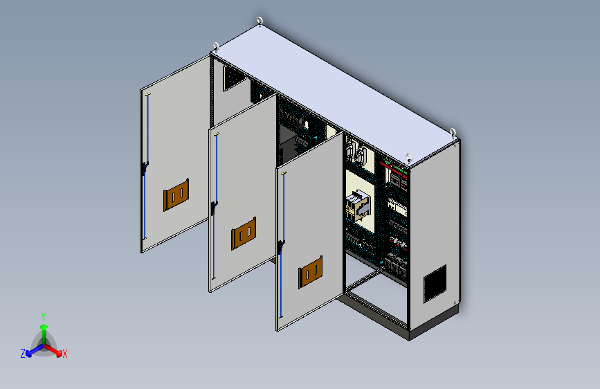 钣金柜PLC控制柜 71551