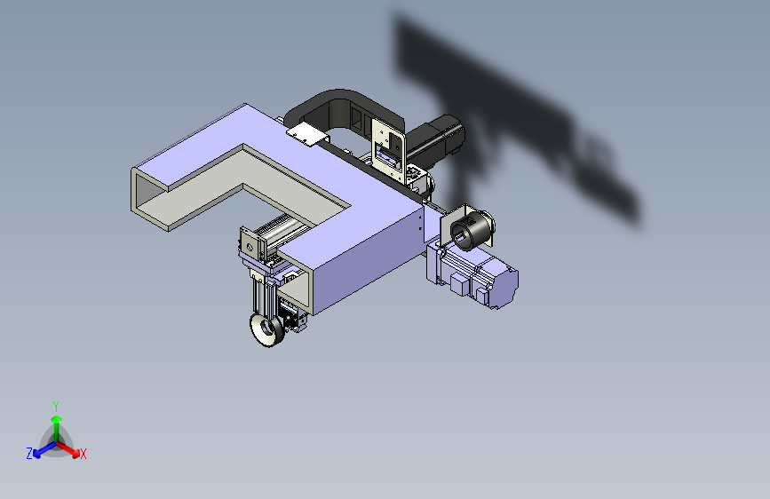 多轴移动的视觉扫描机构
