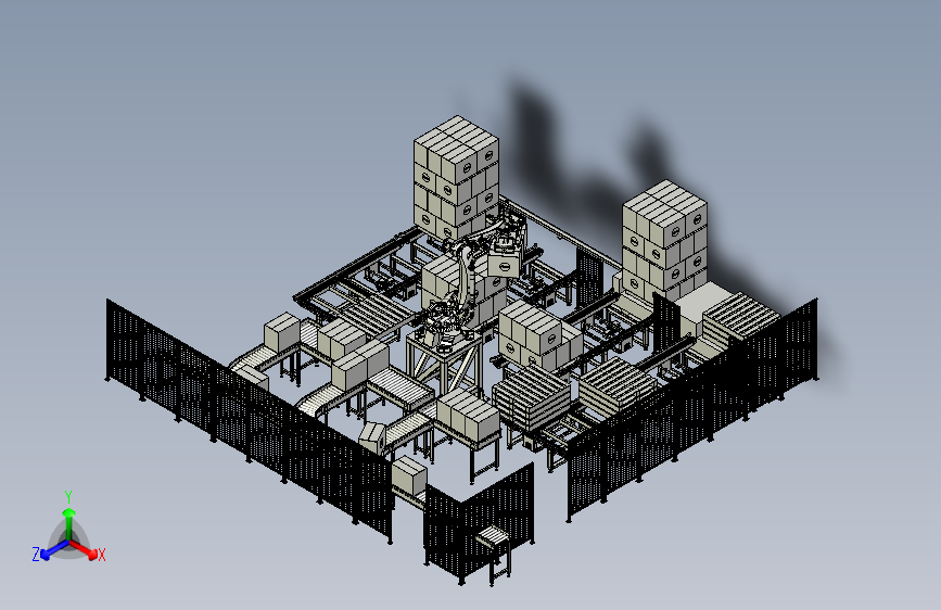 机器人码垛案例