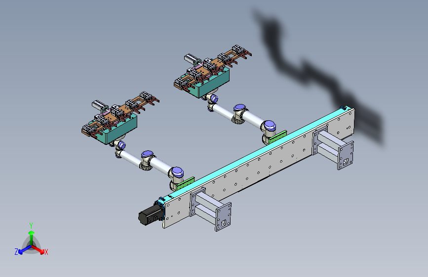 流水线自动化取料机构