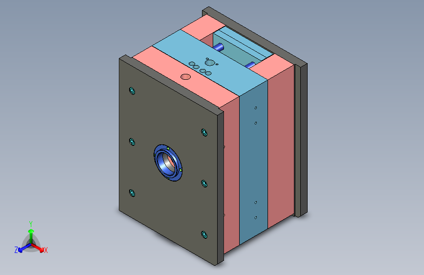 平板电脑转轴外壳注塑模具设计