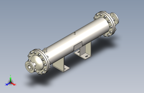 气体冷却器 219x900-DN50
