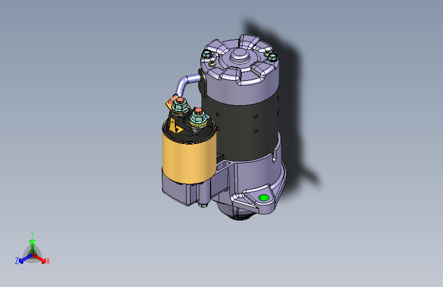 汽车起动机设计