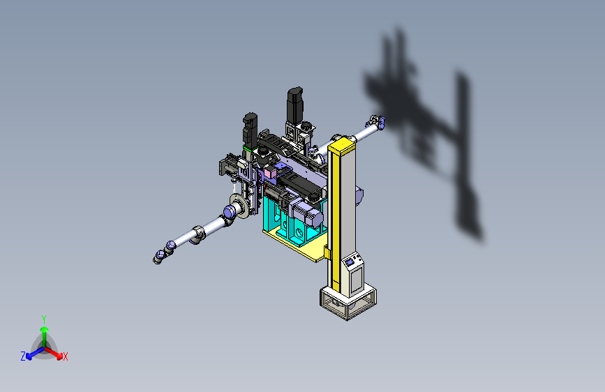 升降移动多功能机械手