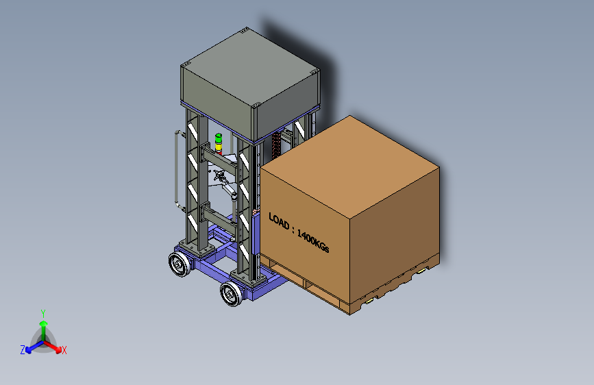 手动物料叉取搬运车
