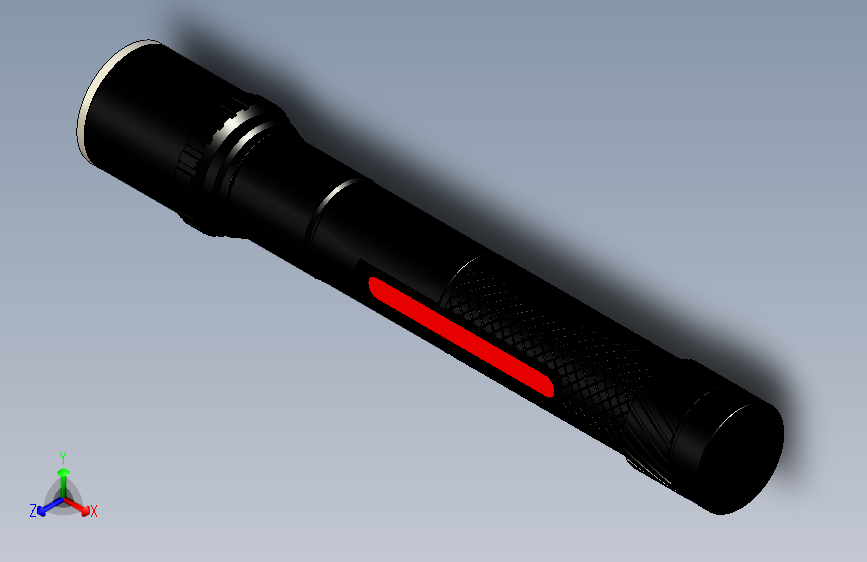 双节电池高亮手电筒