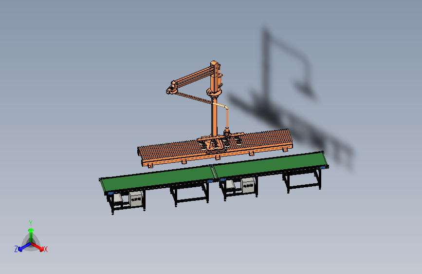 塑料板的助力搬运机械手