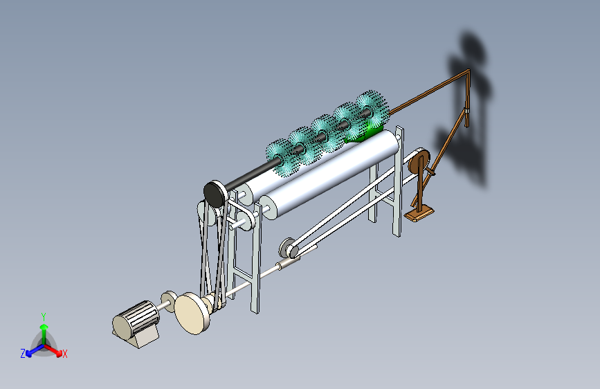 洗瓶机推瓶机构