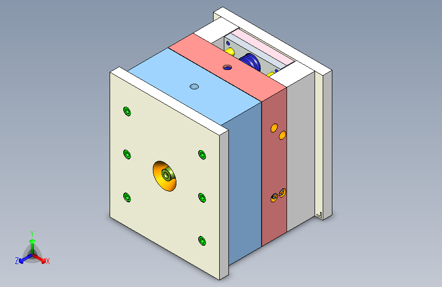 小家电提手+配件（分型落差大）3D模型