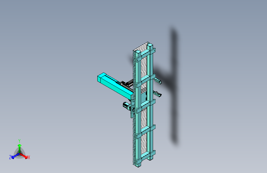 悬臂式多轴抓取机构