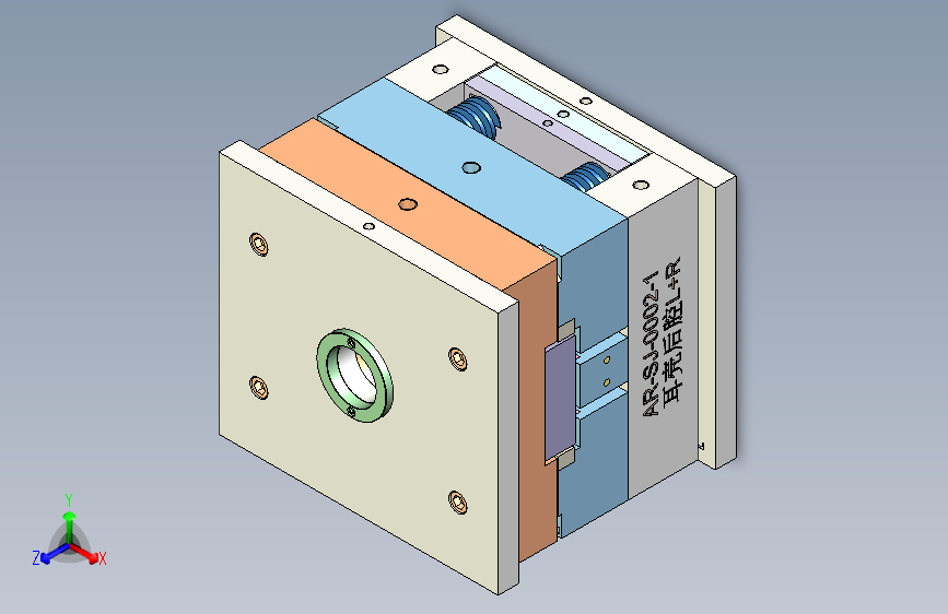 一款TWS耳机模具