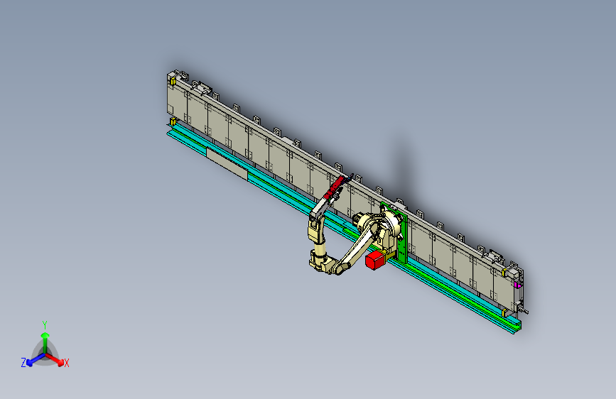 移动式锁螺丝机械手机构