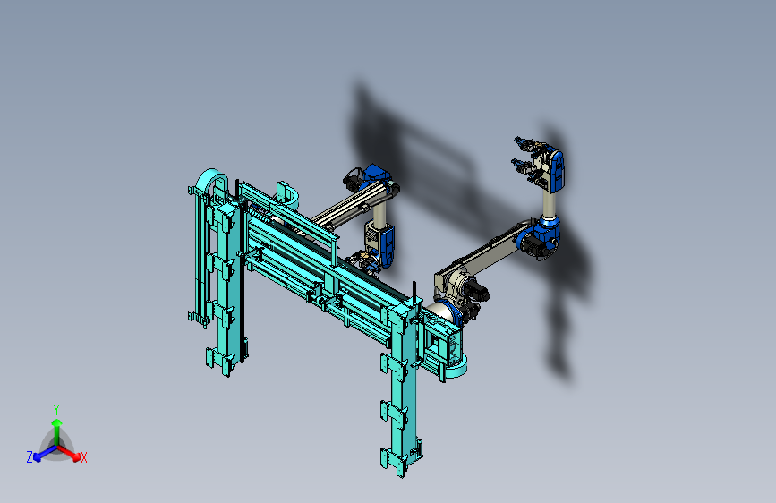 移动式芯片抓取机械手