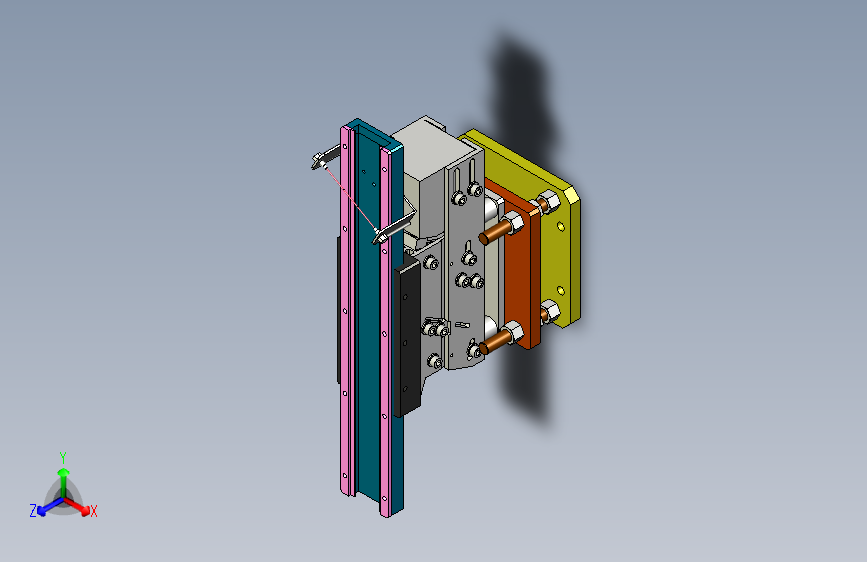 振动盘直振 平震机构3D