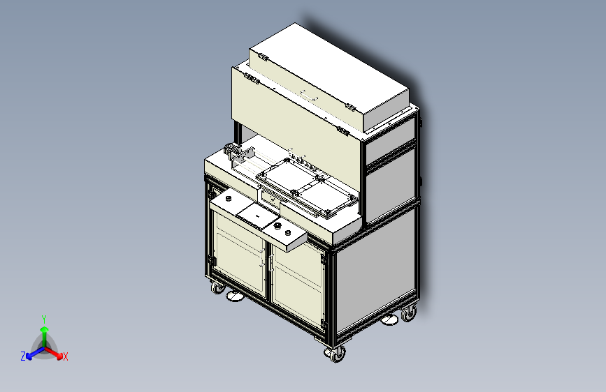 自动焊接机3D模型