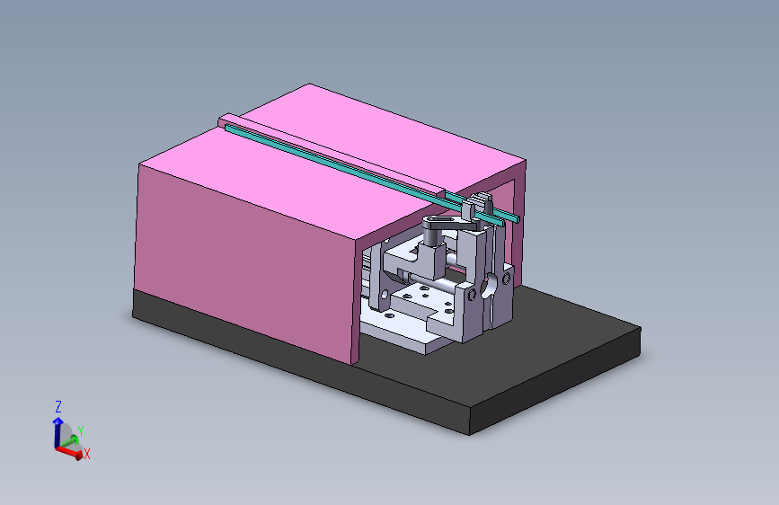 气缸推动的90度折弯机