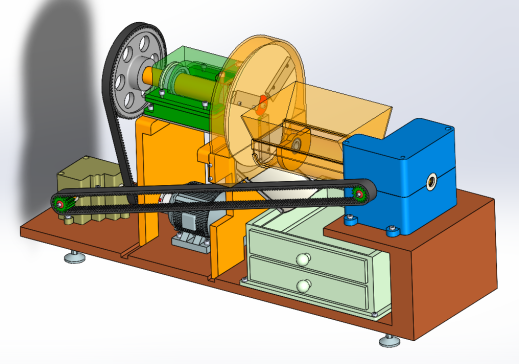 家用小型农作物切片机