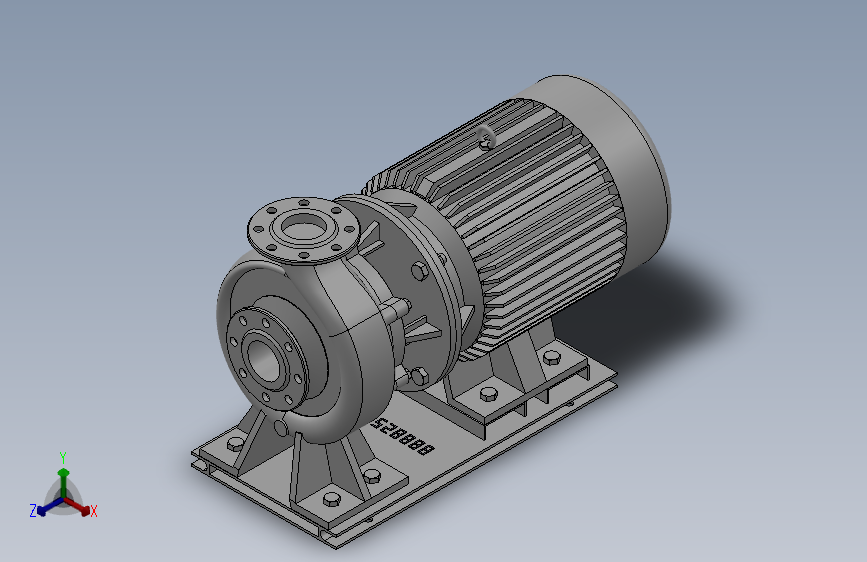 ISW╱IHW系列管道离心泵[ISW80-200(I)]
