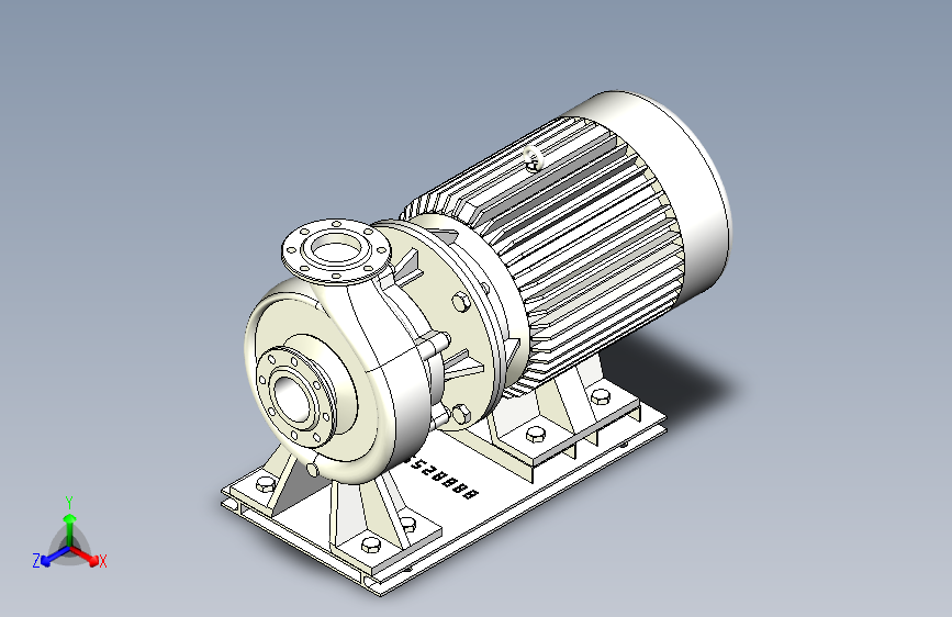 ISW╱IHW系列管道离心泵[ISW100-250(I)A]