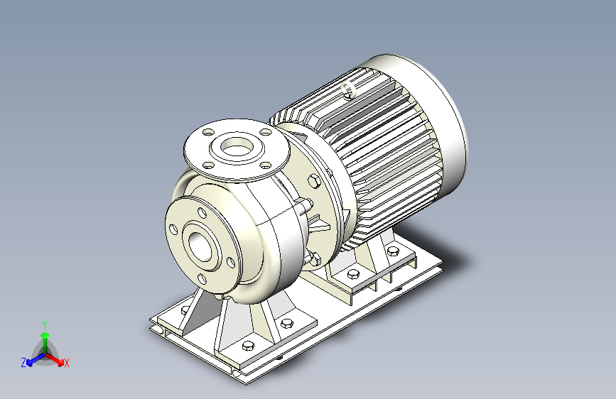ISW╱IHW系列管道离心泵[ISW50-125A]