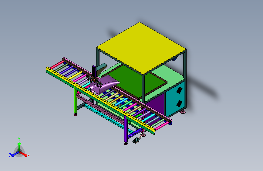 包装袋自动开袋机