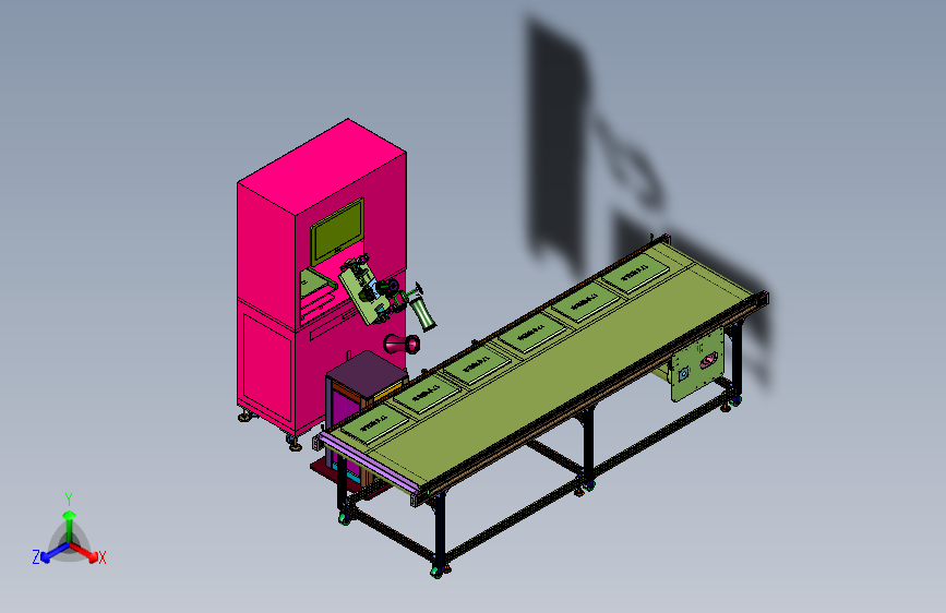 笔记本外壳表面处理用的镭雕机